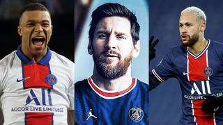 PSG sueña con este XI: con Messi, Neymar y Mbappé, la alineación que armaría Al-Khelaïfi en París | FOTOS 