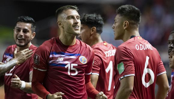 Costa Rica  y Honduras jugaron este martes por las Eliminatorias Qatar 2022. (Foto: AFP)