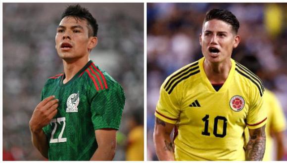 ¿A qué hora juega y dónde ver México vs. Colombia por amistoso de fecha FIFA? (Foto: AFP)
