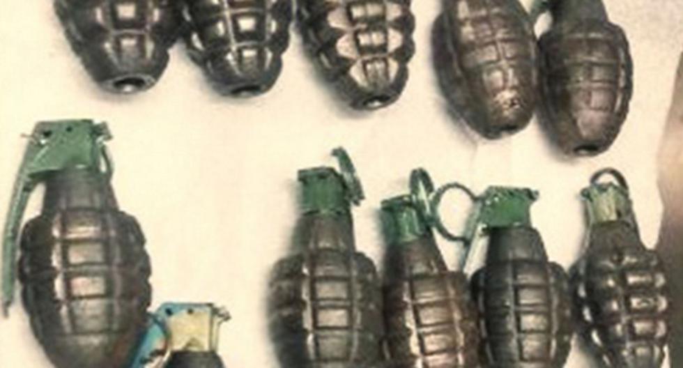 La Sunat detectó granadas de guerra en un envío postal. (Foto: Agencia Andina)