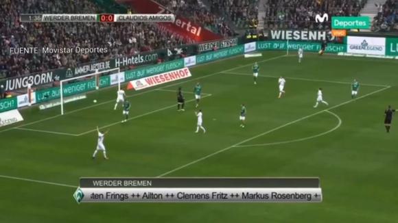 Claudio Pizarro's goal