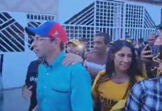 El antichavista Henrique Capriles es agredido durante visita en el centro de Venezuela | VIDEO