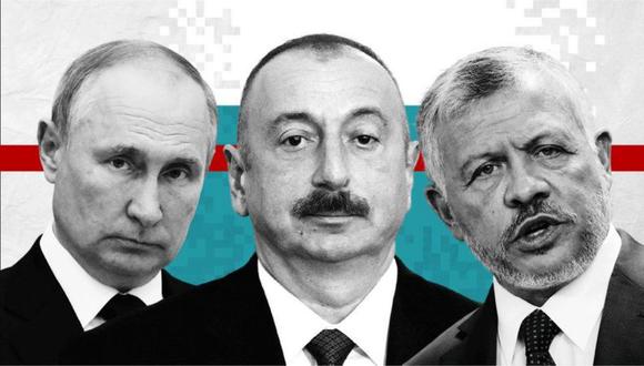 El presidente ruso Vladimir Putin, el presidente de Azerbaiyán, Ilham Aliyev y el rey de Jordania, Abdalá II bin Al Hussein son algunos de los que figuran en los Pandora Papers.