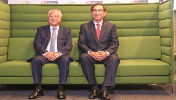 Juan Carlos Liu Yonsen y Martín Vizcarra son amigos desde hace treinta años, según ha señalado el renunciante ministro de Energía y Minas. (Foto: Minem)
