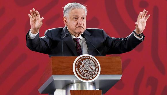 AMLO decidió tomarse un descanso y no asistir a su rueda de prensa diaria este Jueves Santo. (Foto: EFE)