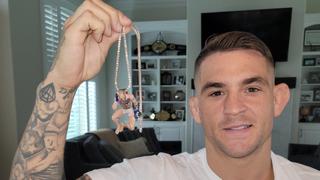 Jake Paul le envió a Dustin Poirier una cadena de 100 mil dólares con Conor McGregor noqueado para subastarla