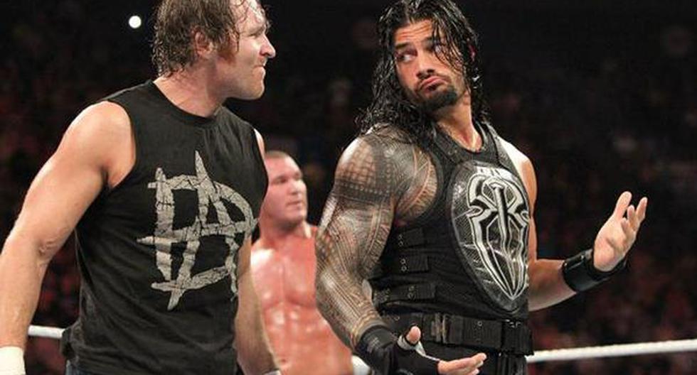 Dean Ambrose y Roman Reings se enfrentaron ante Seth Rollins. (Foto: WWE)