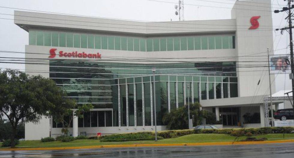 Las oficinas del Scotiabank en San José fueron allanadas el jueves. (Foto: CrHoy.com)