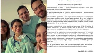 Primera muerte de un médico en Colombia por coronavirus: doctor tenía 33 años y sufría de hipertiroidismo