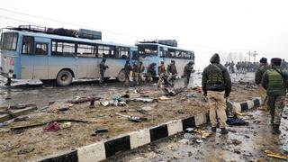 Al menos 37 muertos en peor atentado en la Cachemira india en casi dos décadas