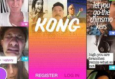 Kong: La aplicación para tomarte selfies en GIF animados