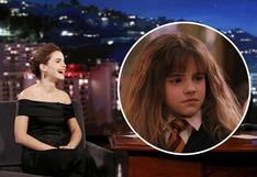 Emma Watson recordó cómo arruinaba las escenas de Harry Potter