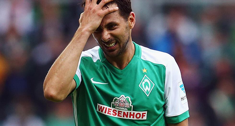 El delantero peruano Claudio Pizarro no estará este sábado en el Bayern Munich vs Werder Bremen. (Foto: Getty Images)