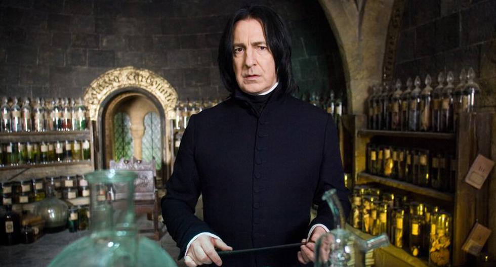 Alan Rickman fue Severus Snape en la saga de 'Harry Potter' (Foto: Warner Bros.)