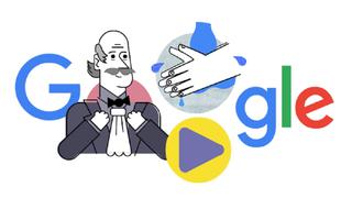 Ignaz Semmelweis: doodle honra al médico que hace más de 100 años habló de la importancia de lavarse las manos