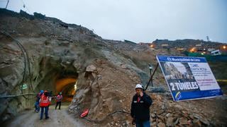 Túnel Santa Rosa: obras están avanzadas en un 50% [FOTOS]