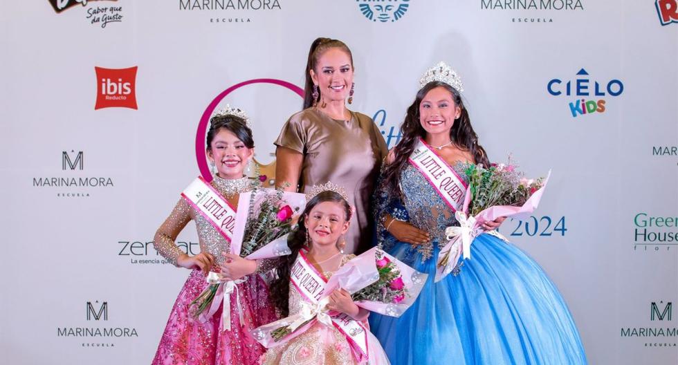 Little Queen Peru 2024: Marina Mora crowned her three children’s queens