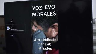 “Que no entre comida”: el audio donde supuestamente Evo Morales ordena cercar las ciudades