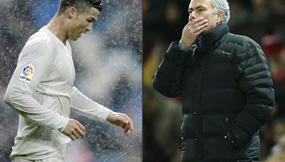 Según el diario "Marca", José Mourinho no se encuentra interesado en el fichaje de Cristiano Ronaldo debido a su rendimiento con 32 años y otros factores. (Foto: AFP)