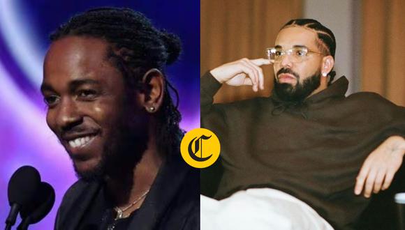 Kendrick Lamar estrena su canción "Euphoria" y arremete contra Drake llamándolo "estafador" | Foto: AFP / Instagram / Composición EC