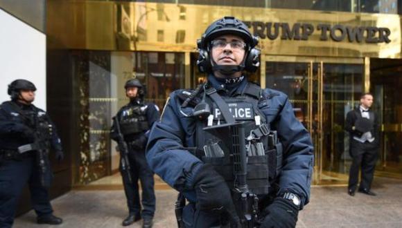 [BBC] El gran despliegue policial que protege a Donald Trump