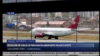 Cusco: vuelos de Peruvian se desarrollaron con normalidad en aeropuerto Velasco Astete | VIDEO