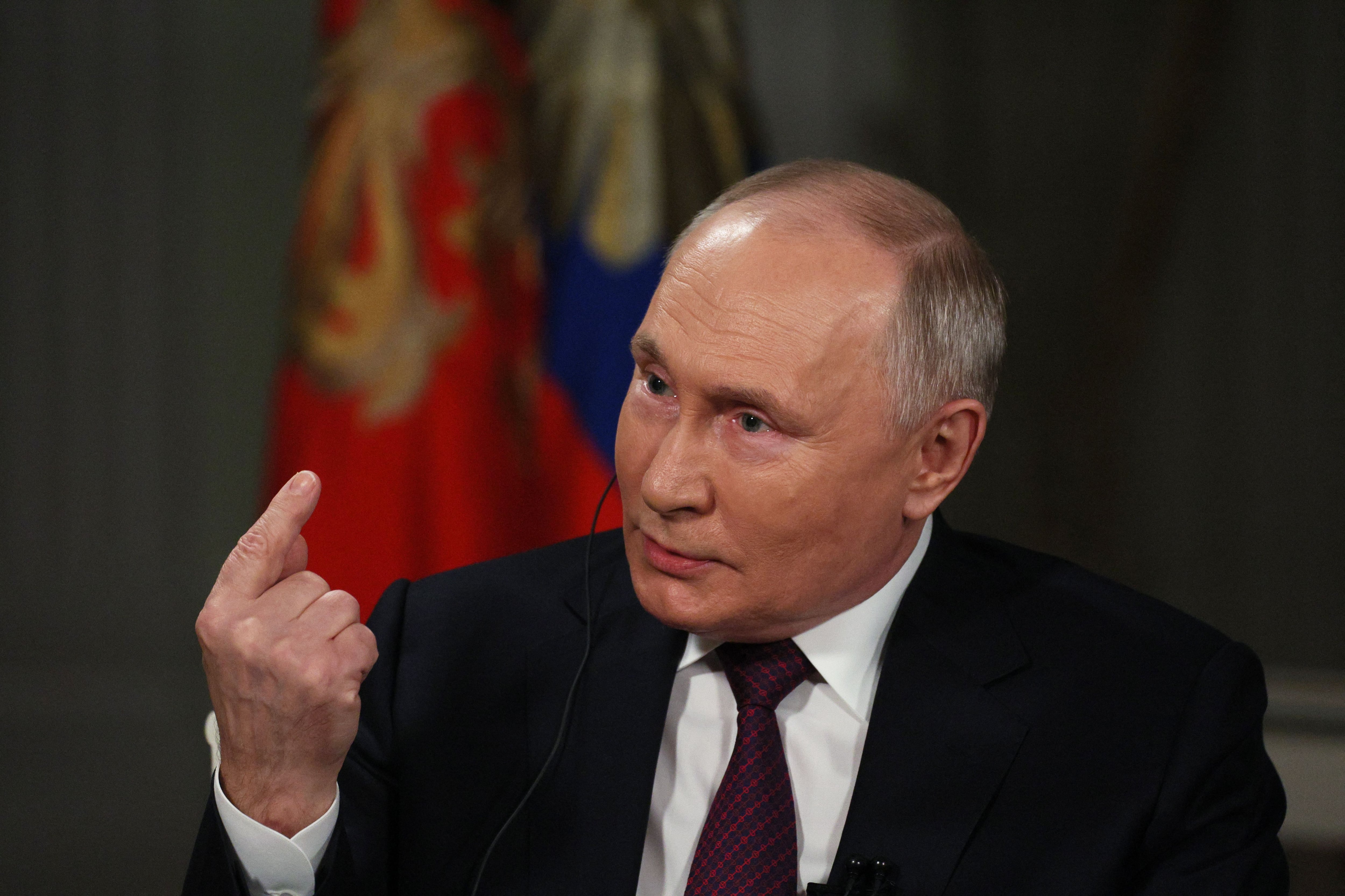 The President of Russia, Vladimir Putin.  (Photo by Gavriil GRIGOROV/POOL/AFP).