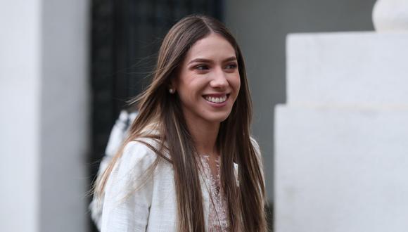 Fabiana Rosales se reunirá con la diáspora venezolana en la concha acústica del campo de Marte a las 7:00 p.m. (Foto: EFE)