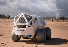 BeachBot: este es el robot autónomo de Microsoft que limpia las colillas de la playa