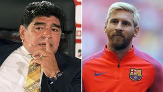 Maradona sugiere que renuncia de Messi fue un “montaje”