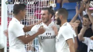 Real Madrid vs. Milan: Bale decretó el 2-1 tras un saque de esquina | VIDEO