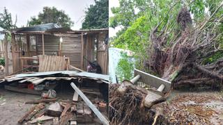 Ucayali: fuertes lluvias y vientos de hasta más de 74 km/h afectaron viviendas en Pucallpa 