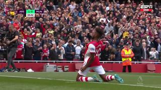 Defensa de ‘9′: Nuno Tavares marcó el 1-0 del Arsenal vs. Manchester United tras un rebote de De Gea | VIDEO