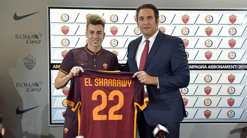 Stephan El Shaarawy lleg&oacute; cedido por parte del AS M&oacute;naco al AS Roma hasta final de temporada. (Foto: Getty Images)