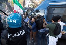 Nuevas manifestaciones en Roma contra el pasaporte sanitario | FOTOS