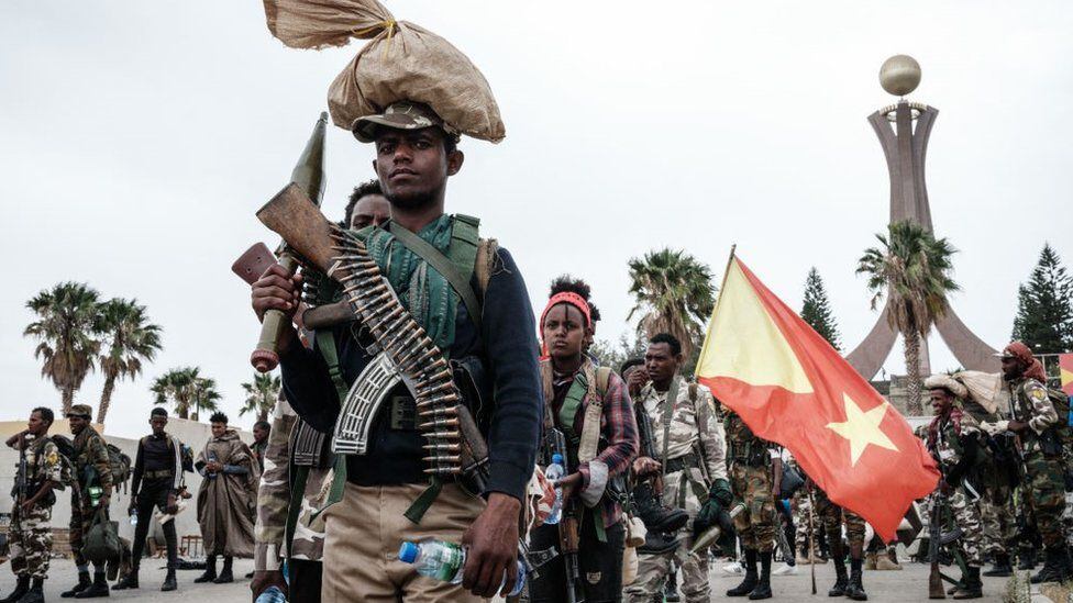 The Tigray People's Liberation Front (TPLF) has called on the population to join the fight against Ethiopian forces, raising fears of an escalation in violence.  (GETTY IMAGES).
