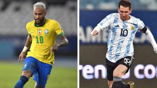 Argentina vs. Brasil: lo que pasará si empatan tras 90 minutos en la final de Copa América