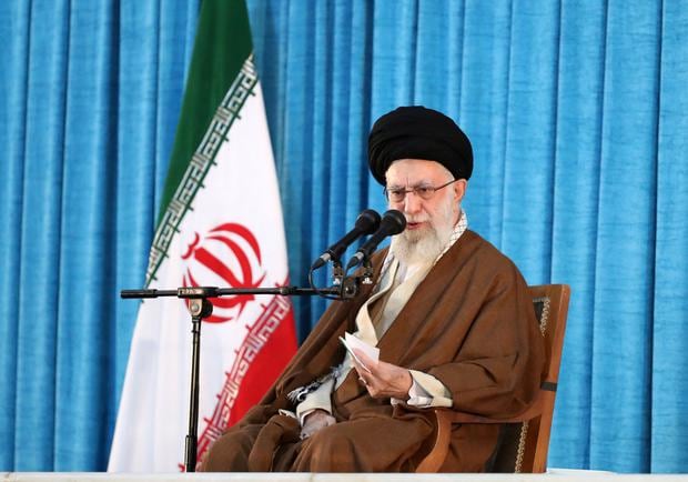 El líder supremo de Irán, el ayatola Ali Jamenei. (AFP).