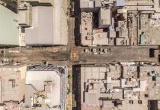 Gamarra cerrada: así lucen las calles del emporio comercial vistas desde un dron | [FOTOS]