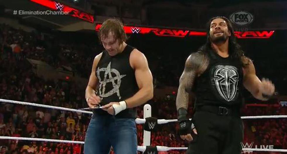 Dean Ambrose llegó a firmar el contrato. (Foto: WWE)