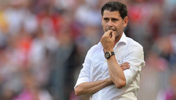 Fernando Hierro dejó de ser técnico de España. (Foto: AFP)