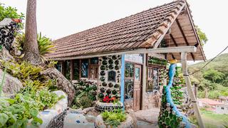 Cabaña Gaudi: Conoce esta casa de botellas en Florianópolis