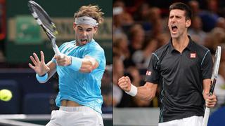 Nadal y Djokovic: la batalla por el número uno cierra la temporada en la Copa de Maestros