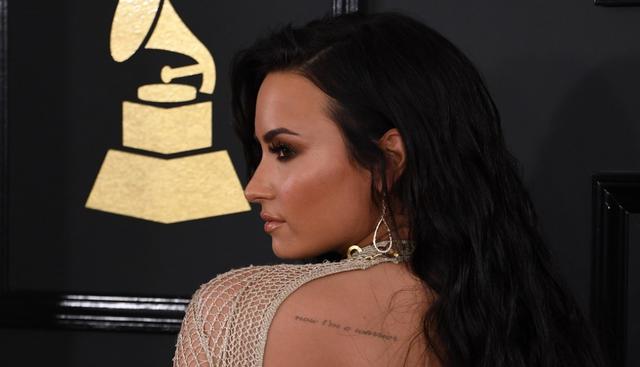 Demi Lovato: revive su última presentación en los Grammy 2017 (Foto: AFP)