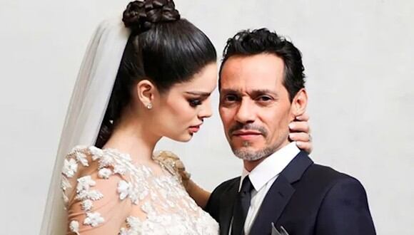 Marc Anthony y Nadia Ferreira se casaron el pasado 28 de enero en el Pérez Art Museum de la ciudad de Miami (Foto: revista Hola!)