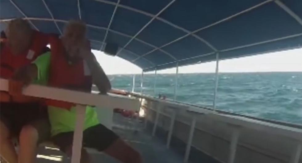 Una joven grabó con su Go Pro el hundimiento de una embarcación que dejó tres muertos en Costa Rica. (Foto: YouTube)