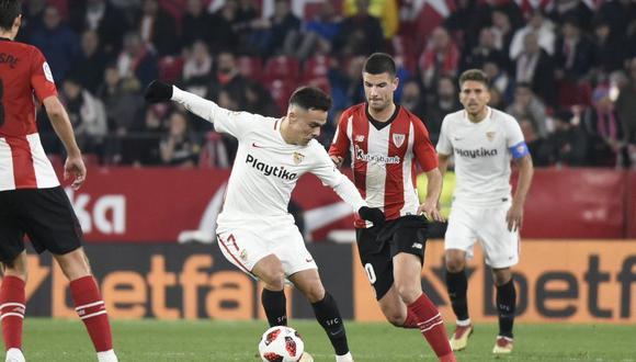 Sevilla vs. Athletic Bilbao: Gorka Guruzeta marcó el único gol del partido. Sin embargo, no alcanzó para que Los Leones pasen a cuartos de final de la Copa del Rey. (Foto: Sevilla)