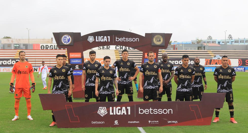 Cusco FC se salvó del descenso por diferencia de goles. (Foto: Liga 1)