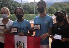 Tenistas peruanas se consagran como campeonas de la Copa Indervalle en la categoría sub-16