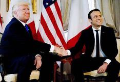 Macron y Trump se reunirán el jueves en París: ¿qué temas abordarán? 

